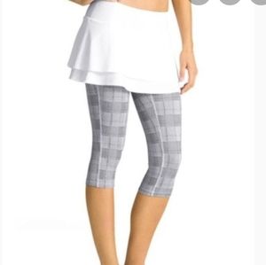 Plaid split time 2 in 1 knicker